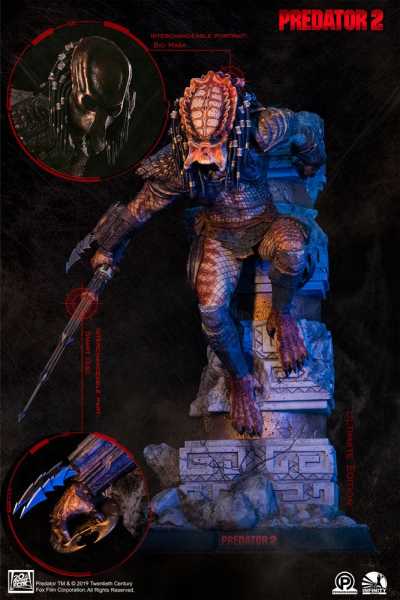 VORBESTELLUNG ! Predator 2 1/4 City Hunter Ultimate Edition 65 cm Statue
