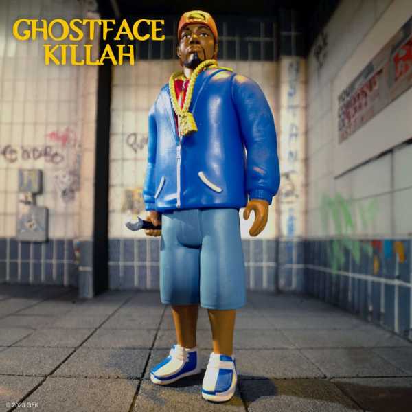 VORBESTELLUNG ! Wu-Tang Clan Ghostface Killah (Ironman) 3 3/4-Inch ReAction Actionfigur