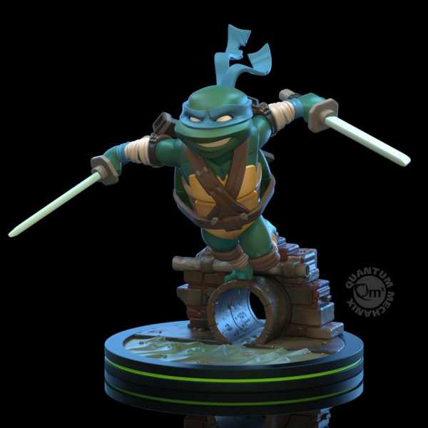 VORBESTELLUNG ! Teenage Mutant Ninja Turtles Q-Fig Leonardo Diorama