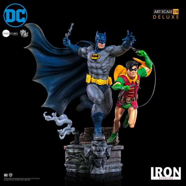 DC Comics Deluxe Art Scale 1/10 Batman & Robin by Ivan Reis 25 cm Statue