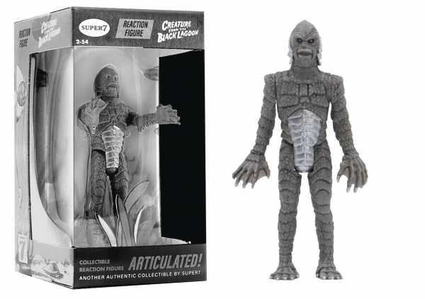 CREATURE FROM THE BLACK LAGOON SILVER SCREEN REACTION ACTIONFIGUR
