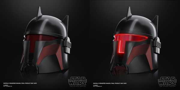 VORBESTELLUNG ! Star Wars The Black Series The Mandalorian Moff Gideon Elektronischer Helm
