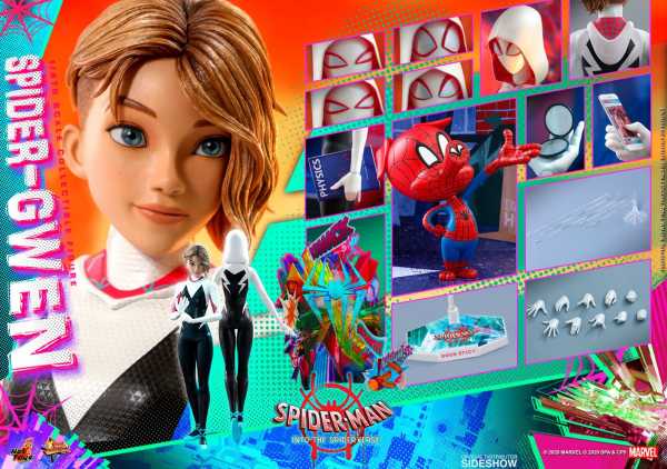 VORBESTELLUNG ! Spider-Man: A New Universe Movie Masterpiece 1/6 Spider-Gwen 27 cm Actionfigur