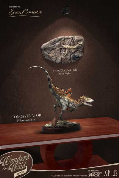 Wonders of the Wild Concavenator 25 cm Statue Deluxe Version