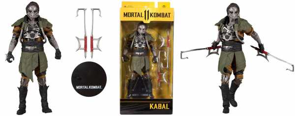 McFarlane Toys Mortal Kombat Kabal: Hooked Up Skin 18 cm Actionfigur