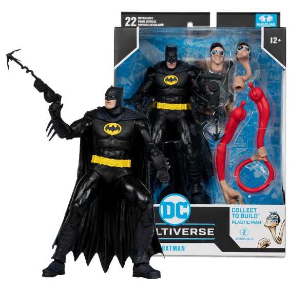 VORBESTELLUNG ! McFarlane Toys DC Build A Plastic Man JLA Batman 7 Inch BaF Actionfigur