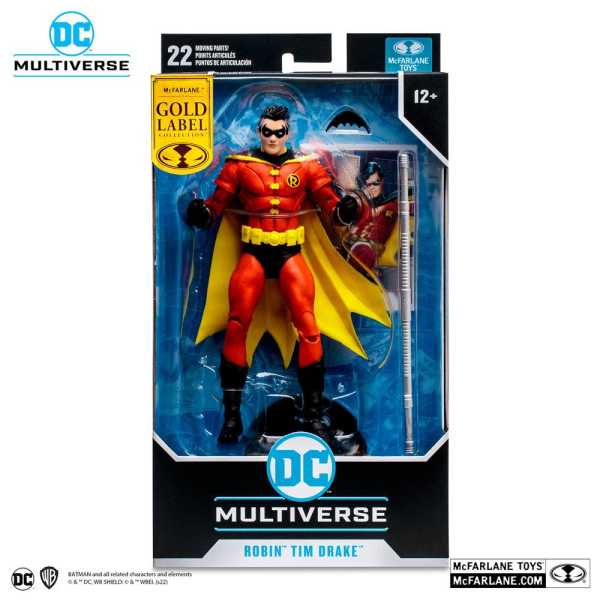 McFarlane Toys DC Multiverse Robin (Tim Drake) Gold Label 18 cm Actionfigur