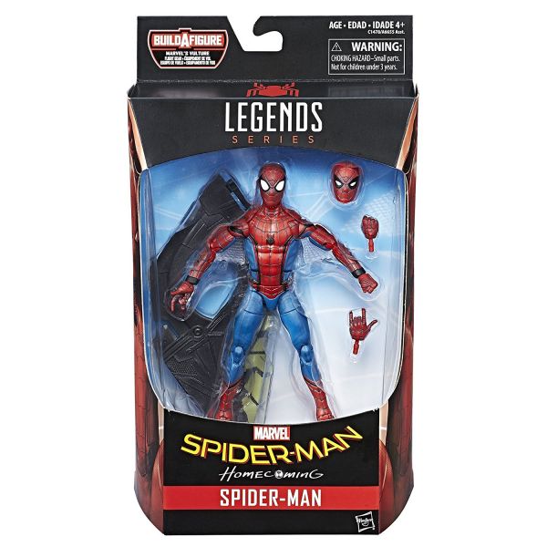 SPIDER-MAN HOMECOMING 15 cm LEGENDS SPIDER-MAN WITH WEB WINGS ACTIONFIGUR