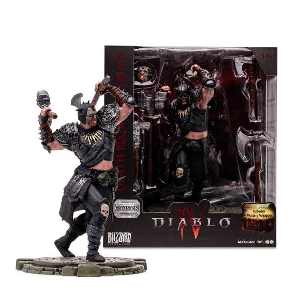 McFarlane Toys Diablo IV Wave 1 Death Blow Barbarian Common 1:12 Scale Posed Figure