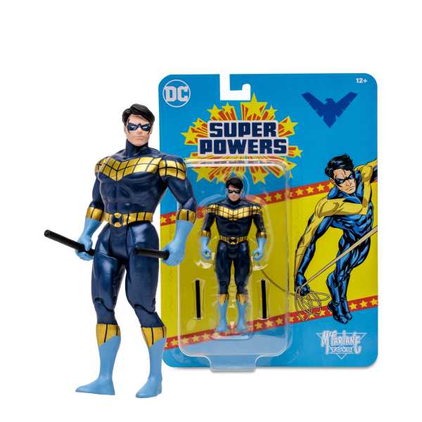 McFarlane Toys DC Super Powers Knightfall Nightwing 4 Inch Actionfigur