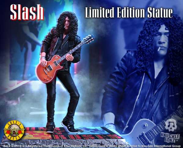 VORBESTELLUNG ! Rock Iconz Guns N' Roses Slash II 22 cm Statue