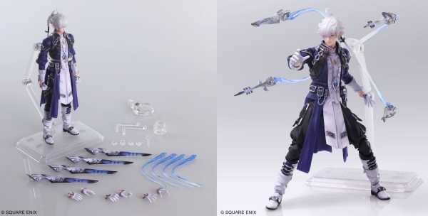 VORBESTELLUNG ! Final Fantasy XIV Bring Arts Alphinaud 13 cm Actionfigur
