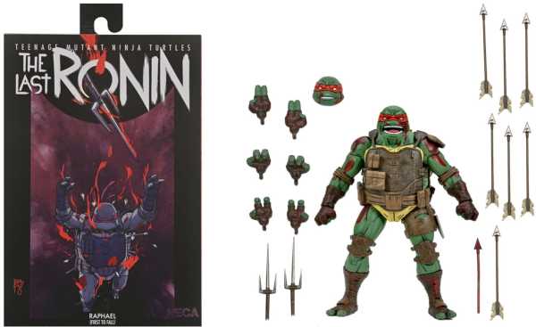 VORBESTELLUNG ! NECA TMNT The Last Ronin Ultimate First to Fall Raphael Actionfigur