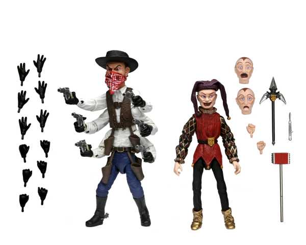 NECA Puppet Master Ultimate Six-Shooter and Jester 7 Inch Actionfiguren 2-Pack