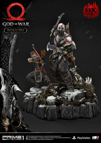 God of War (2018) Kratos & Atreus 72 cm Statue Deluxe Version