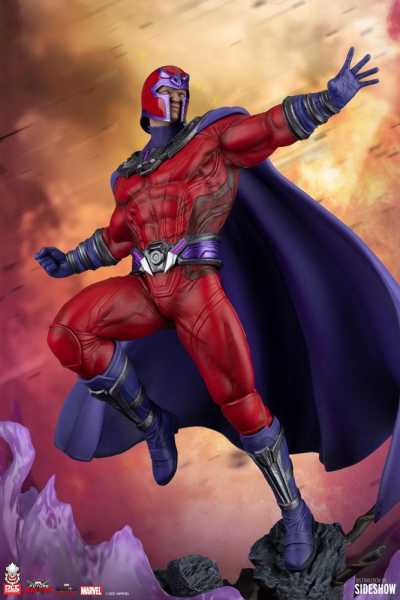 AUF ANFRAGE ! Marvel Future Revolution 1/6 Magneto 50 cm Statue Supreme Edition