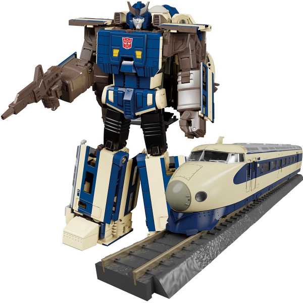 Transformers Masterpiece MPG-01 Trainbot Shouki Actionfigur
