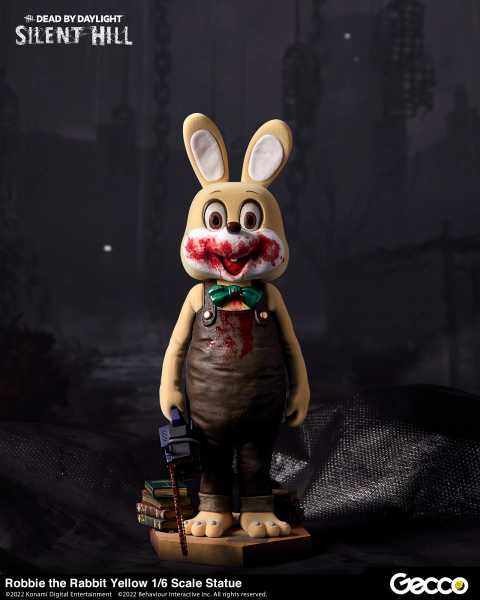 SILENT HILL X DEAD BY DAYLIGHT ROBBIE THE RABBIT 1/6 STATUE YELLOW VERSION