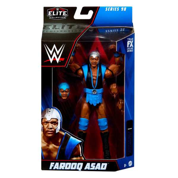 WWE Elite Collection Series 98 Farooq Asad Actionfigur