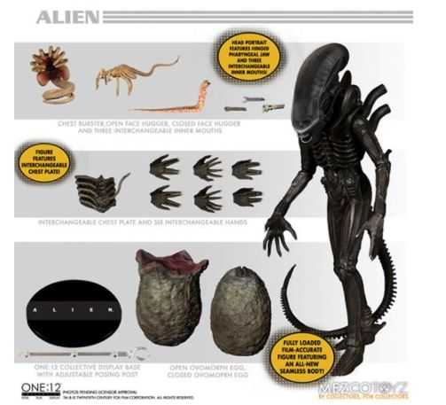 Alien One:12 Collective Actionfigur