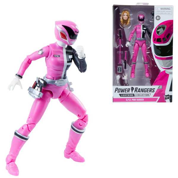 Power Rangers Lightning Collection S.P.D. Pink Ranger 6 Inch Actionfigur