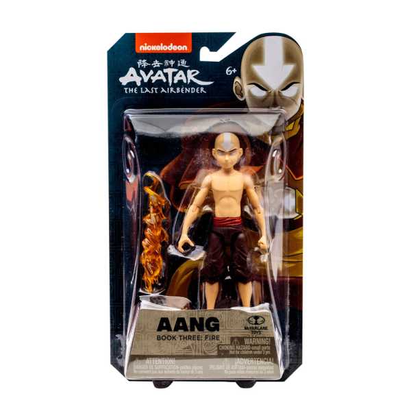 AUF ANFRAGE ! McFarlane Avatar - Der Herr der Elemente Final Battle Avatar Aang 13 cm Actionfigur