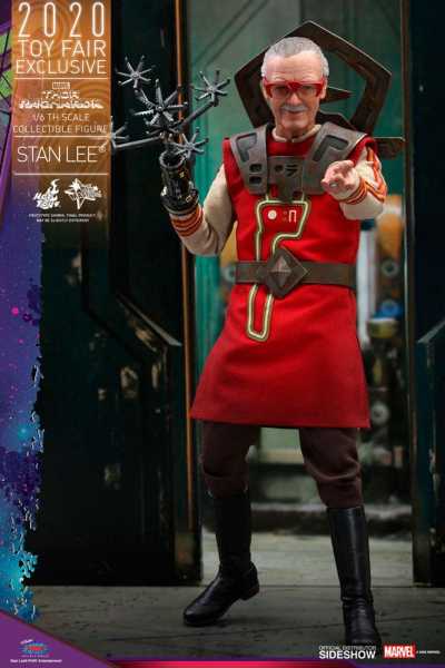Thor Ragnarok Movie Masterpiece 1/6 Stan Lee Hot Toys Exclusive 30 cm Actionfigur