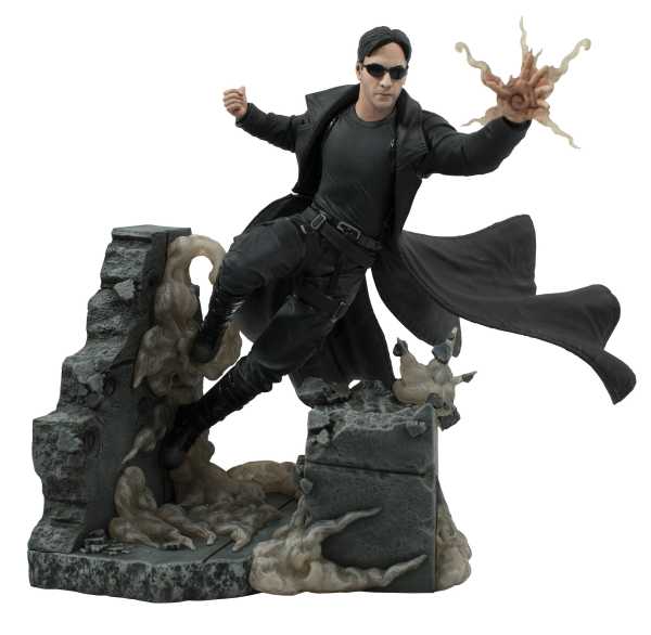 VORBESTELLUNG ! The Matrix Gallery Neo Deluxe Statue