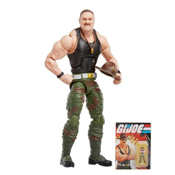 G.I. Joe Classified Series Sgt. Slaughter 6 Inch Actionfigur SDDC Exclusive