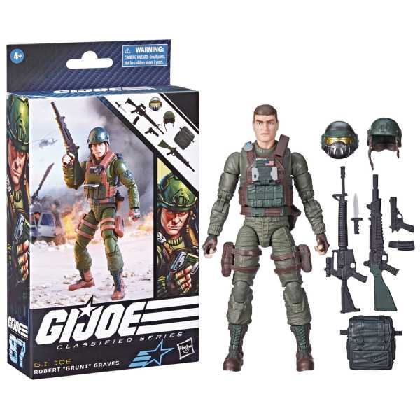 G.I. Joe Classified Series Grunt 6 Inch Actionfigur