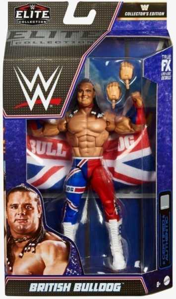 WWE Elite Collection Series 94 British Bulldog Actionfigur
