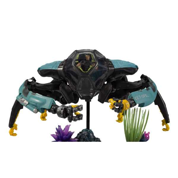McFarlane Toys Avatar: The Way of Water World of Pandora CET-OPS Crabsuit & Pilot Medium Deluxe Set