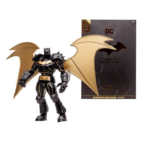 VORBESTELLUNG ! McFarlane DC Multiverse Injustice 2 Batman Knightmare Edition Gold Label Actionfigur