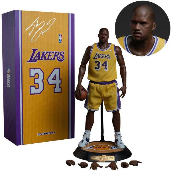NBA Los Angeles Lakers Shaquille O'Neal 1:6 Scale Real Masterpiece Actionfigur