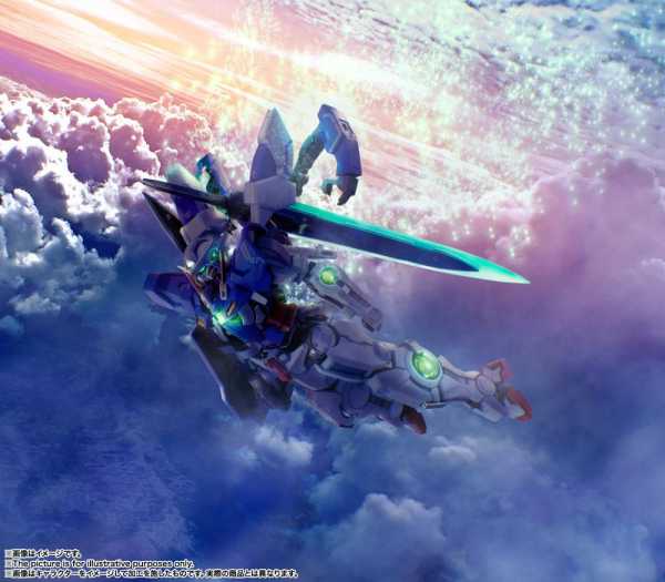 MSG 00 Revealed Chronicle Metal Build Gundam Devise Exia Diecast 18 cm Actionfigur