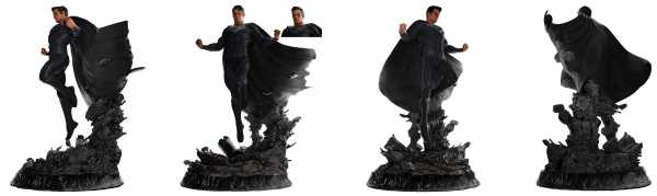 AUF ANFRAGE ! Zack Snyder's Justice League 1/4 Superman Black Suit 65 cm Statue