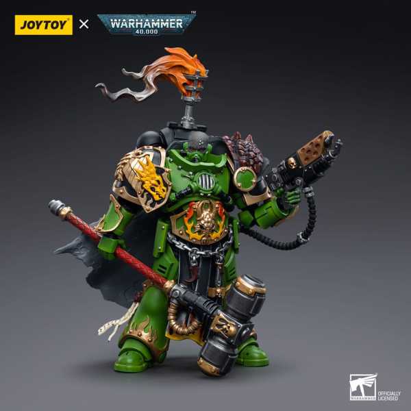 Joy Toy Warhammer 40k 1/18 Salamanders Captain Adrax Agatone 12 cm Actionfigur
