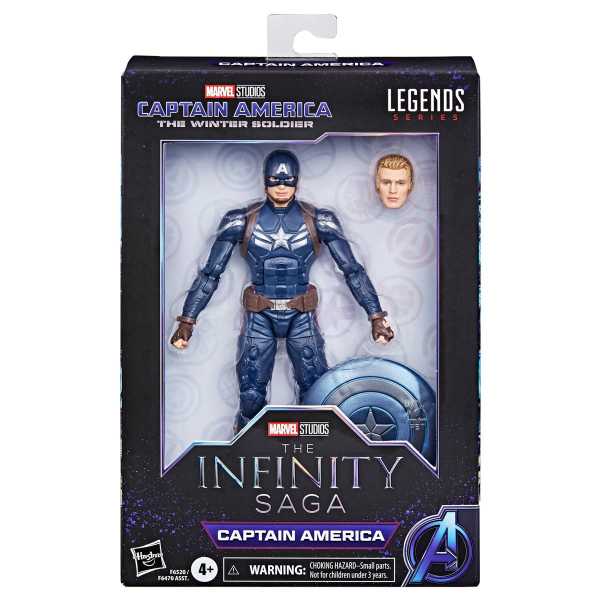 Marvel Legends Infinity Saga C. America: Winter Soldier Captain America Actionfigur