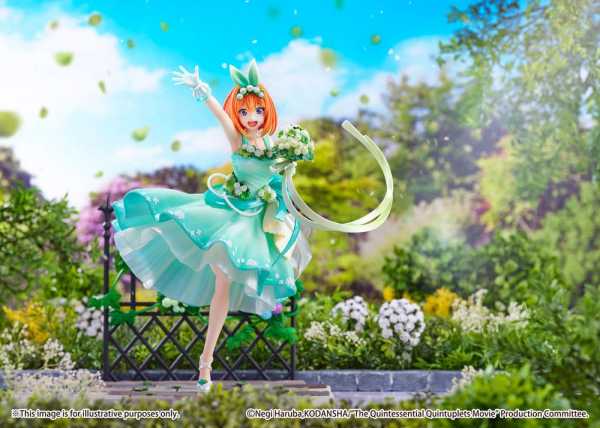 AUF ANFRAGE ! The Quintessential Quintuplets Movie Yotsuba Nakano Floral Dress Version PVC Statue