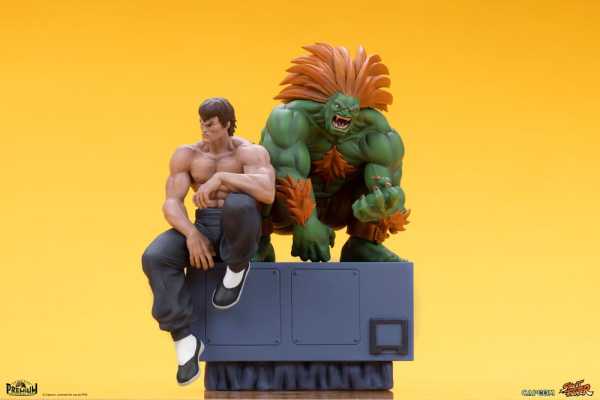 VORBESTELLUNG ! Street Fighter 1/10 Blanka & Fei Long 21 cm PVC Statuen Set