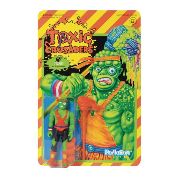 TOXIC CRUSADERS TOXIE REACTION ACTIONFIGUR