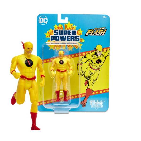 McFarlane Toys DC Super Powers Reverse Flash 4 Inch Actionfigur Exclusive