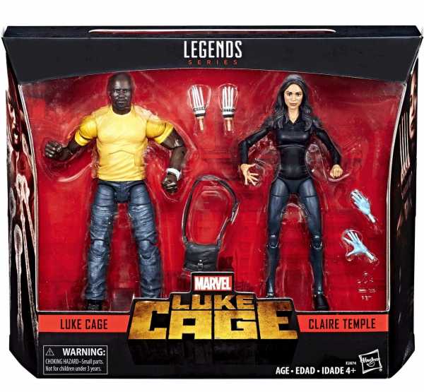 MARVEL LEGENDS LUKE CAGE AND CLAIRE TEMPLE