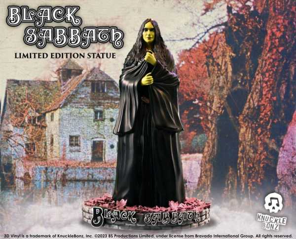 VORBESTELLUNG ! Black Sabbath Witch (1st Album) 22 cm 3D Vinyl Statue