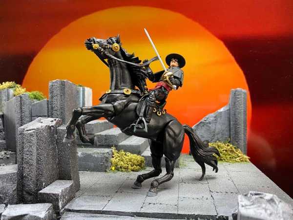 Zorro Hero H.A.C.K.S. Zorro & Tornado Actionfigur & Steed Pack