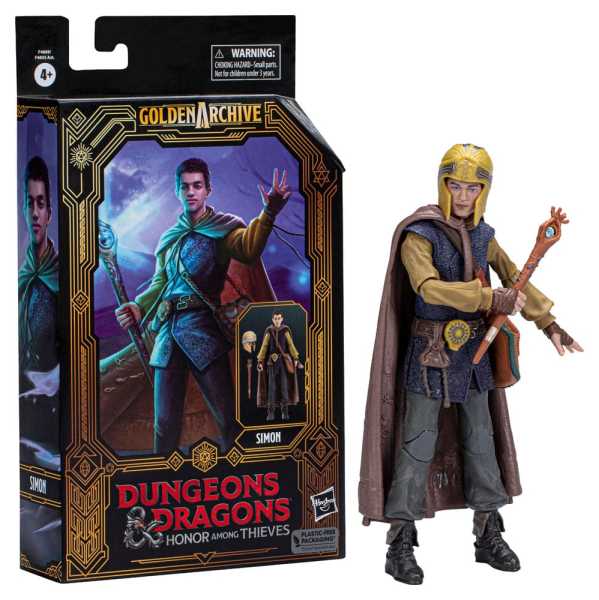 Dungeons & Dragons Honor Among Thieves Golden Archive Simon 15 cm Actionfigur