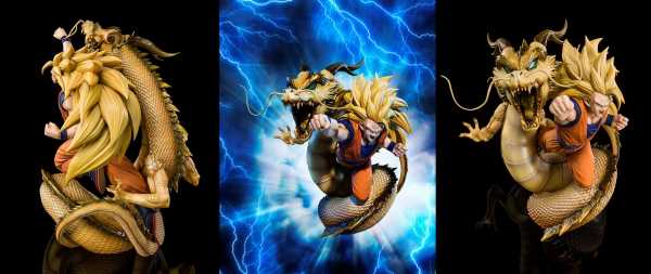 DBZ Super Saiyan 3 Son Goku Dragon Fist Explosion Extra Battle Figuarts Zero Figur