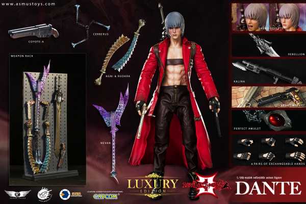 Devil May Cry 3 1/6 Dante 31 cm Actionfigur Luxury Edition