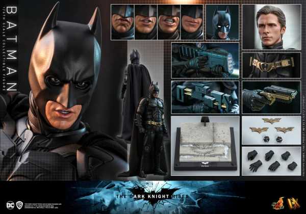 Batman The Dark Knight Rises Movie Masterpiece 1/6 Batman 32 cm Actionfigur