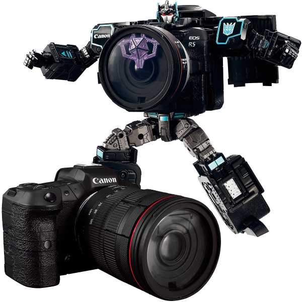 VORBESTELLUNG ! Transformers x Canon Camera Nemesis Prime R5 Actionfigur